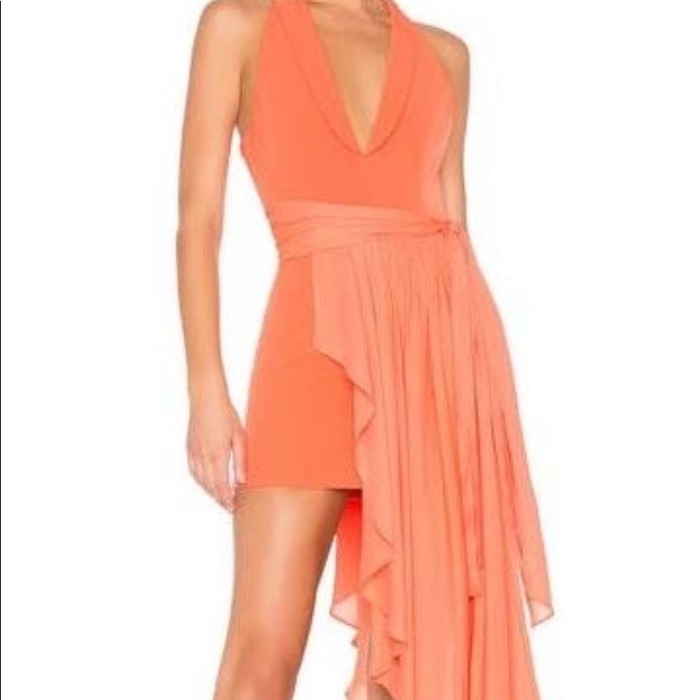 NBD Omri Midi Cocktail Dress
